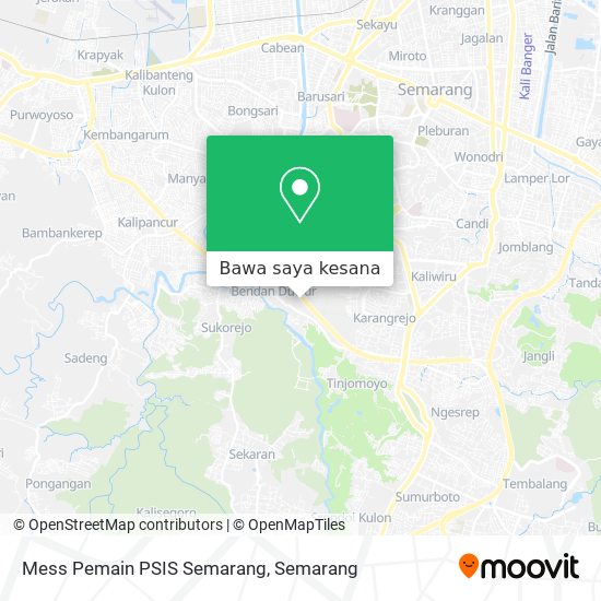 Peta Mess Pemain PSIS Semarang