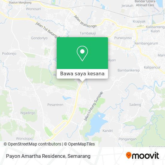 Peta Payon Amartha Residence