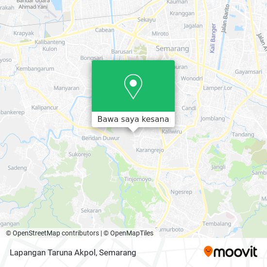 Peta Lapangan Taruna Akpol
