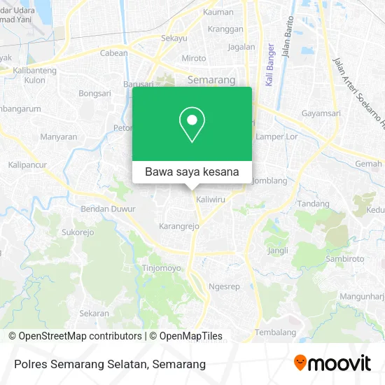 Peta Polres Semarang Selatan