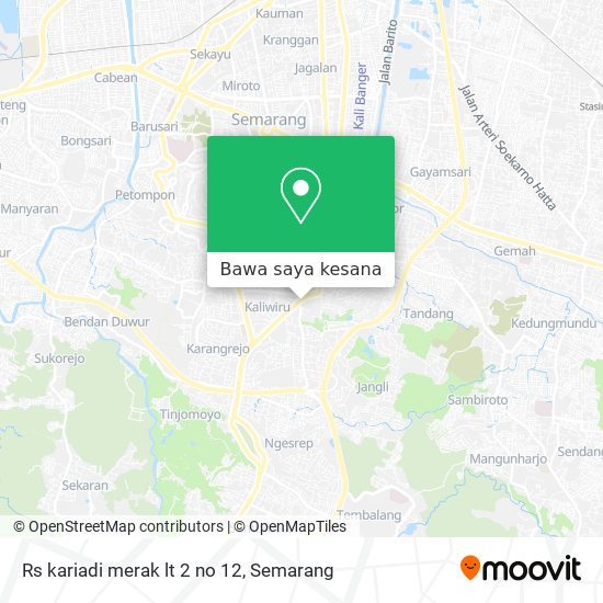 Peta Rs kariadi merak lt 2 no 12