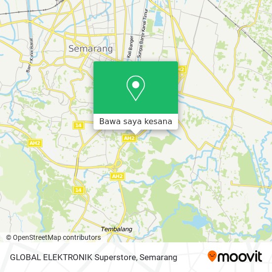 Peta GLOBAL ELEKTRONIK Superstore