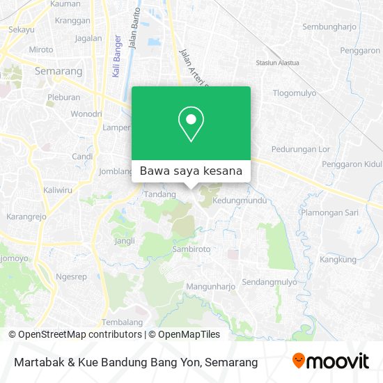 Peta Martabak & Kue Bandung Bang Yon