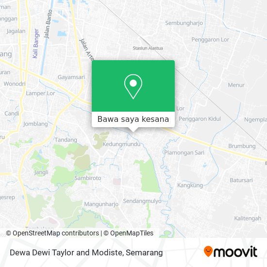 Peta Dewa Dewi Taylor and Modiste