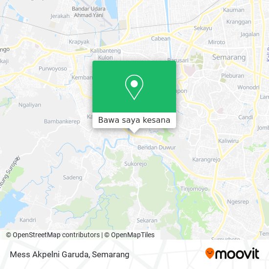 Peta Mess Akpelni Garuda