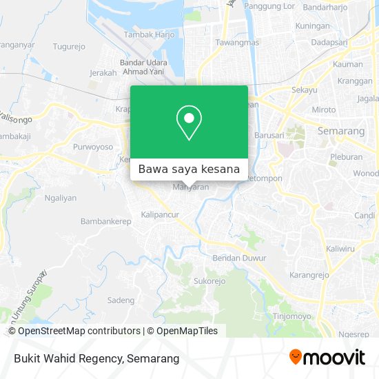 Peta Bukit Wahid Regency