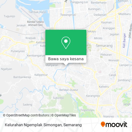 Peta Kelurahan Ngemplak Simongan
