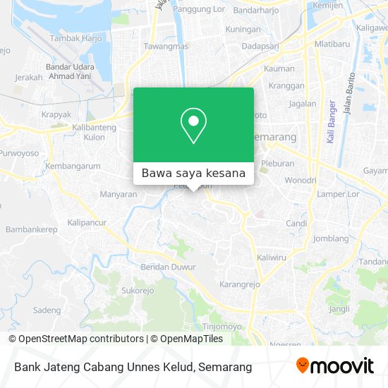 Peta Bank Jateng Cabang Unnes Kelud