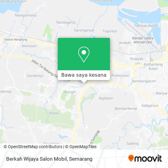 Peta Berkah Wijaya Salon Mobil