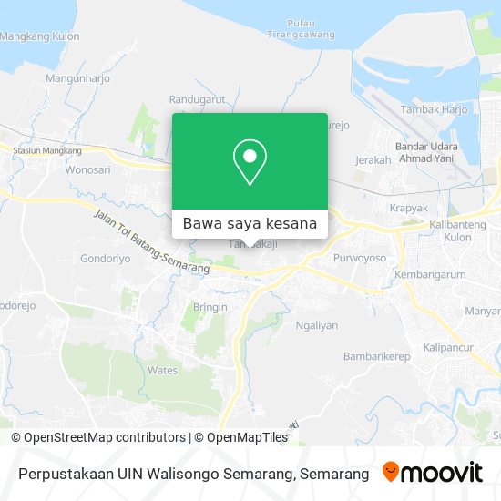 Peta Perpustakaan UIN Walisongo Semarang
