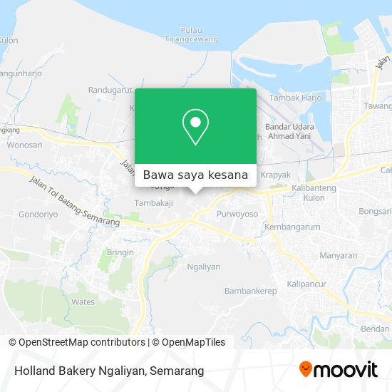 Peta Holland Bakery Ngaliyan