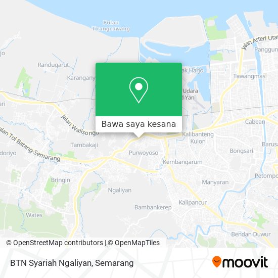 Peta BTN Syariah Ngaliyan