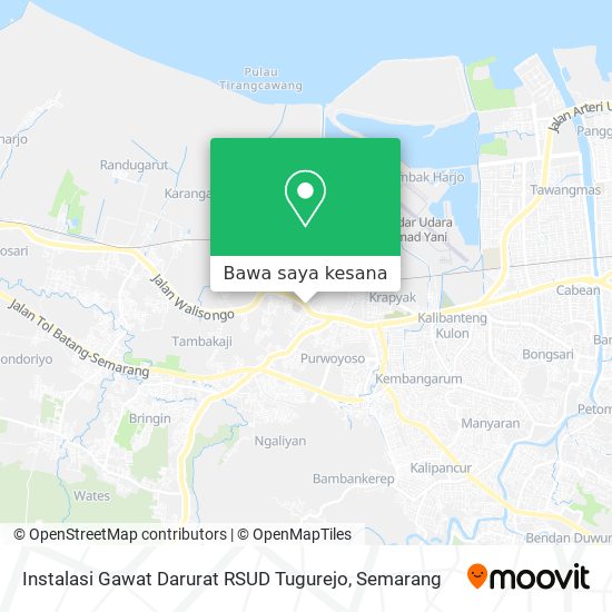 Peta Instalasi Gawat Darurat RSUD Tugurejo