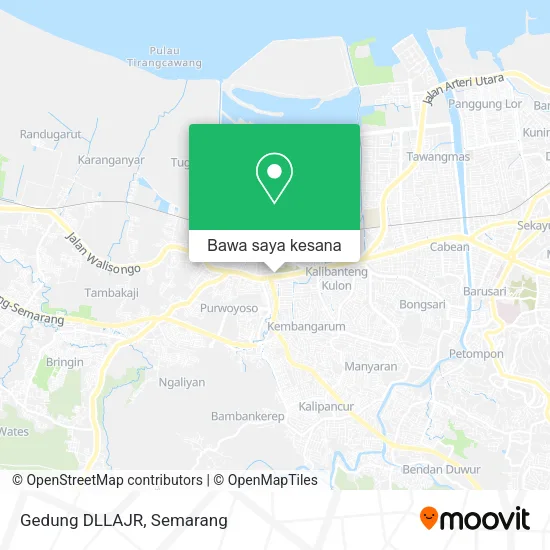 Peta Gedung DLLAJR