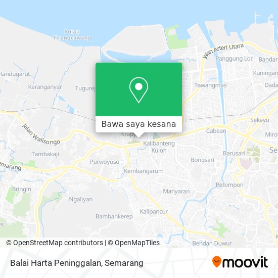 Peta Balai Harta Peninggalan