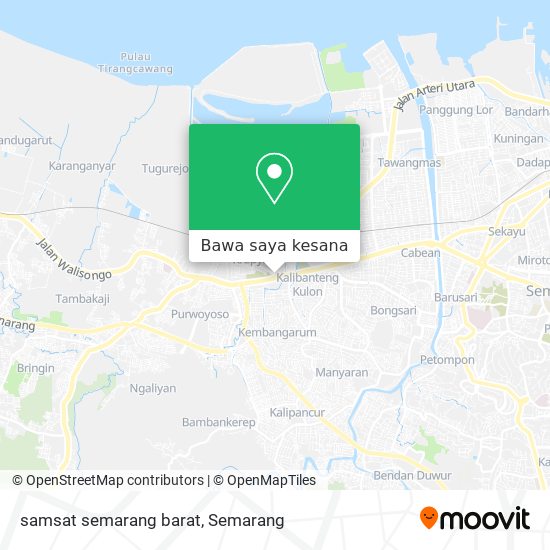Peta samsat semarang barat