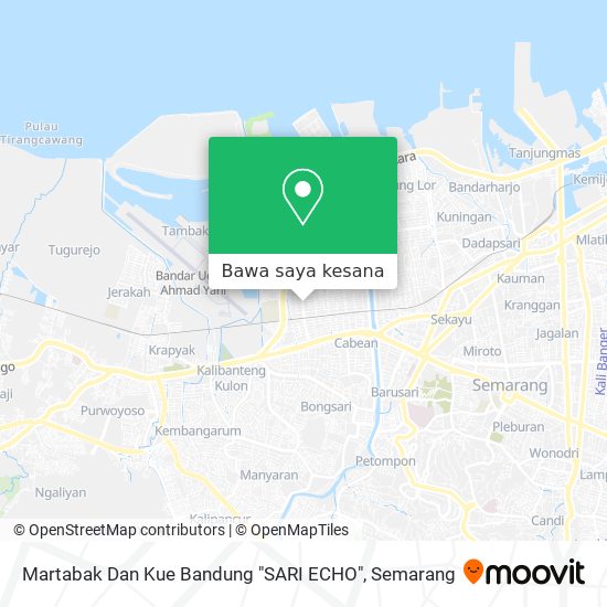 Peta Martabak Dan Kue Bandung "SARI ECHO"