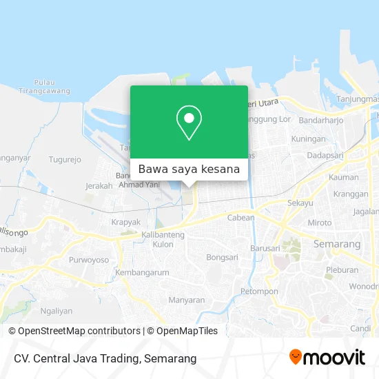 Peta CV. Central Java Trading