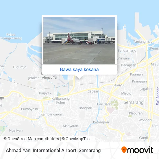 Peta Ahmad Yani International Airport