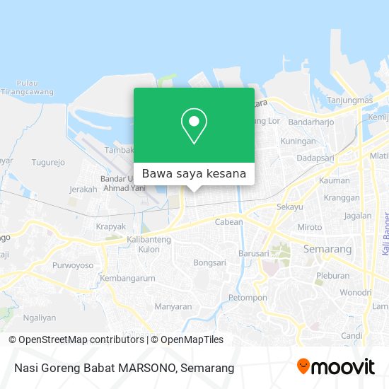 Peta Nasi Goreng Babat MARSONO