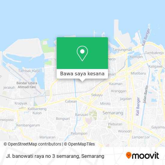 Peta Jl. banowati raya no 3 semarang