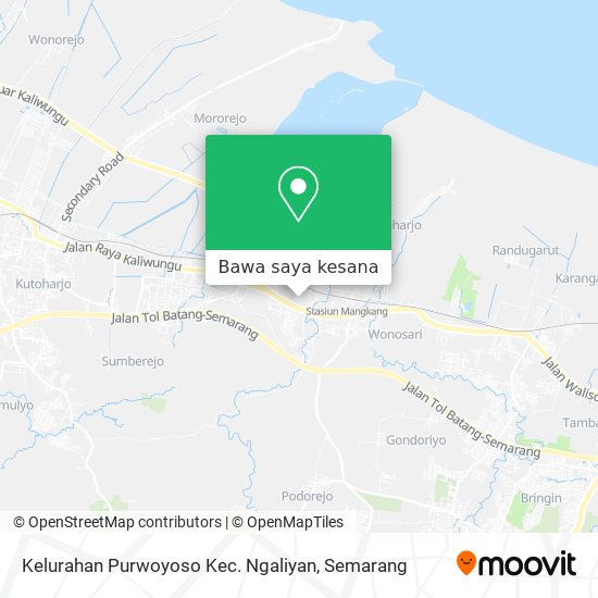 Peta Kelurahan Purwoyoso Kec. Ngaliyan