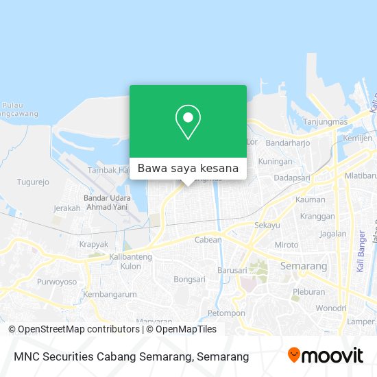 Peta MNC Securities Cabang Semarang