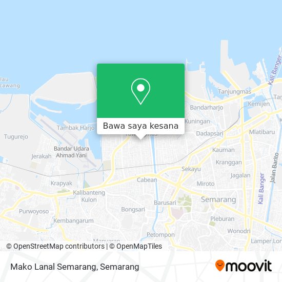 Peta Mako Lanal Semarang