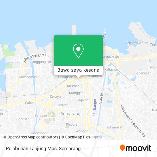 Peta Pelabuhan Tanjung Mas