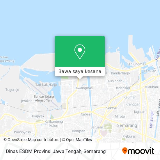 Peta Dinas ESDM Provinsi Jawa Tengah