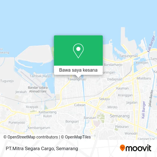 Peta PT.Mitra Segara Cargo