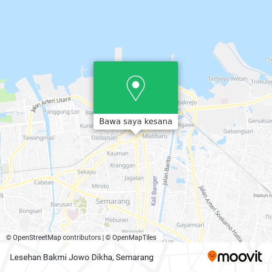 Peta Lesehan Bakmi Jowo Dikha