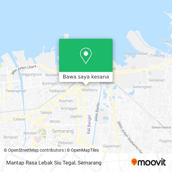 Peta Mantap Rasa Lebak Siu Tegal