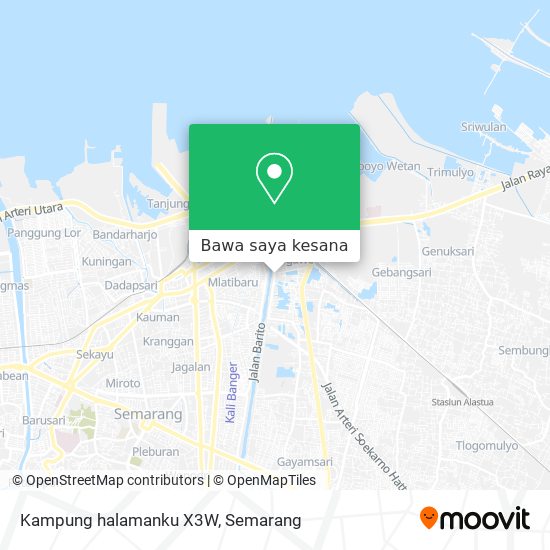Peta Kampung halamanku X3W