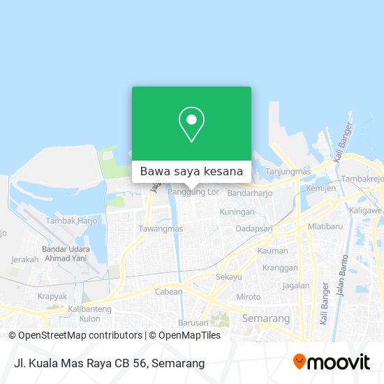 Peta Jl. Kuala Mas Raya CB 56