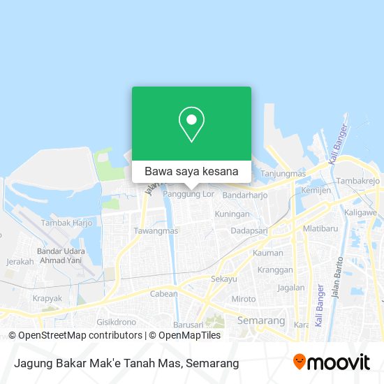 Peta Jagung Bakar Mak'e Tanah Mas