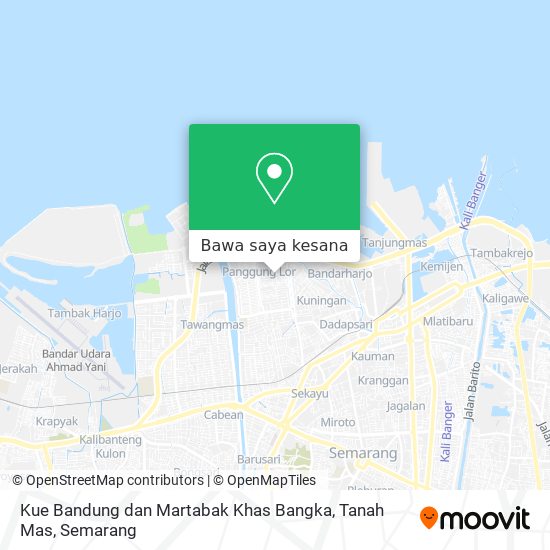 Peta Kue Bandung dan Martabak Khas Bangka, Tanah Mas