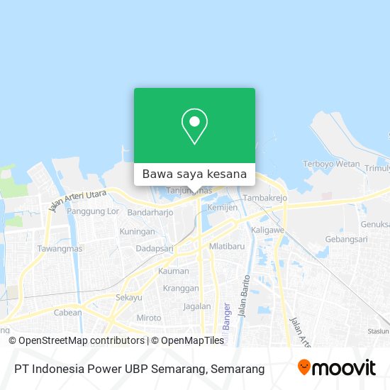 Peta PT Indonesia Power UBP Semarang