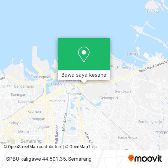 Peta SPBU kaligawe 44.501.35