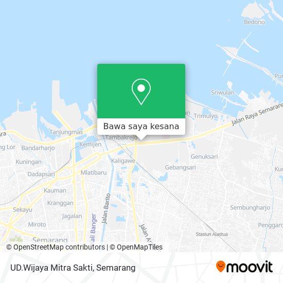 Peta UD.Wijaya Mitra Sakti