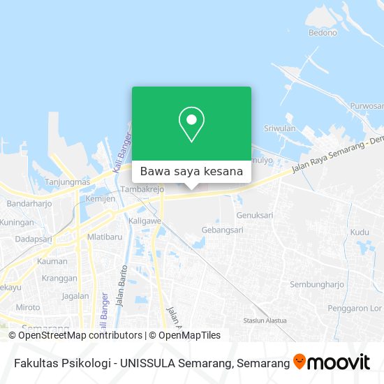 Peta Fakultas Psikologi - UNISSULA Semarang