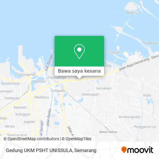 Peta Gedung UKM PSHT UNISSULA