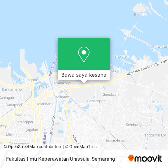 Peta Fakultas Ilmu Keperawatan Unissula