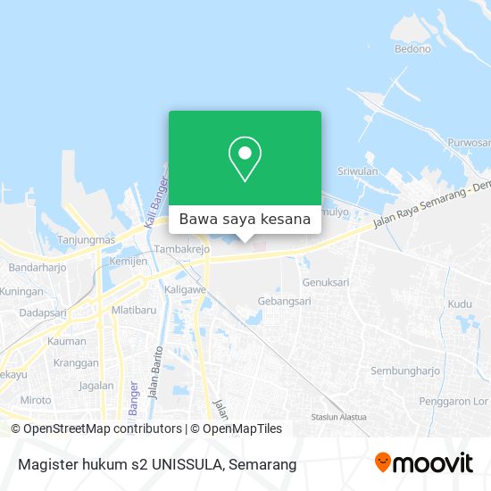 Peta Magister hukum s2 UNISSULA