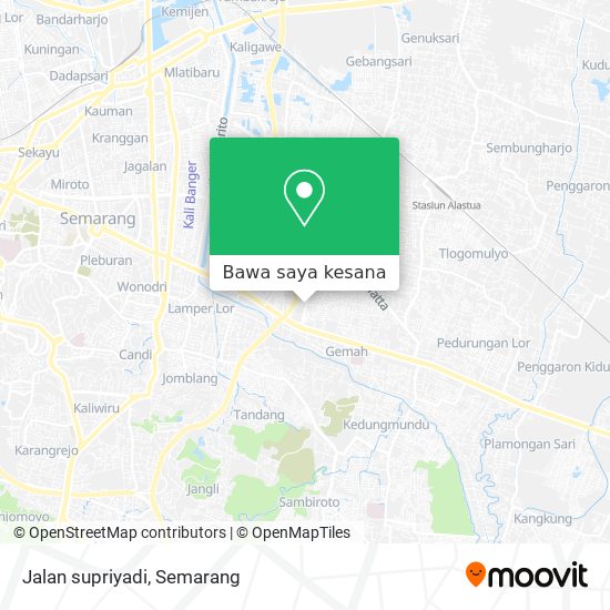 Peta Jalan supriyadi