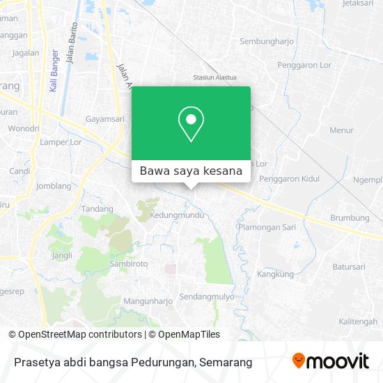 Peta Prasetya abdi bangsa Pedurungan