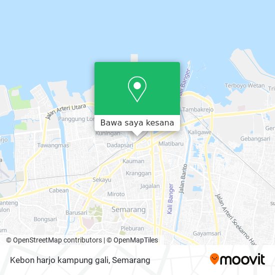 Peta Kebon harjo kampung gali