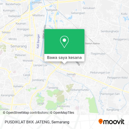 Peta PUSDIKLAT BKK JATENG