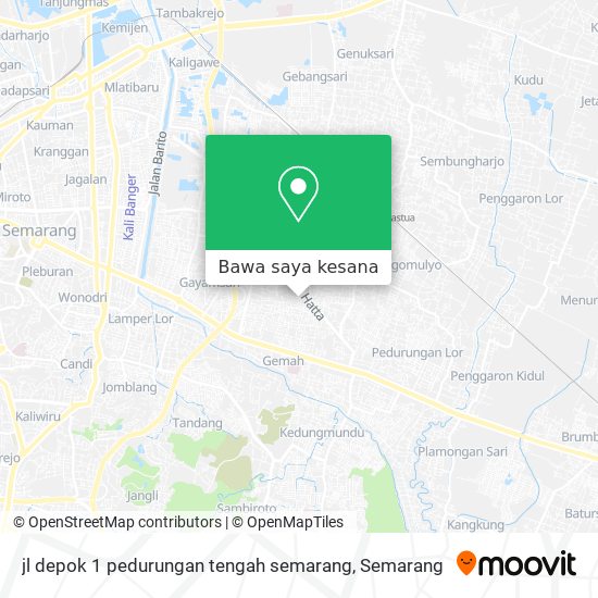 Peta jl depok 1 pedurungan tengah semarang