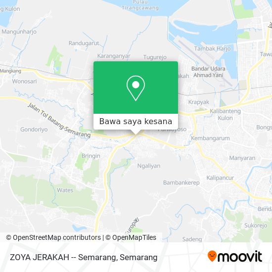 Peta ZOYA JERAKAH -- Semarang